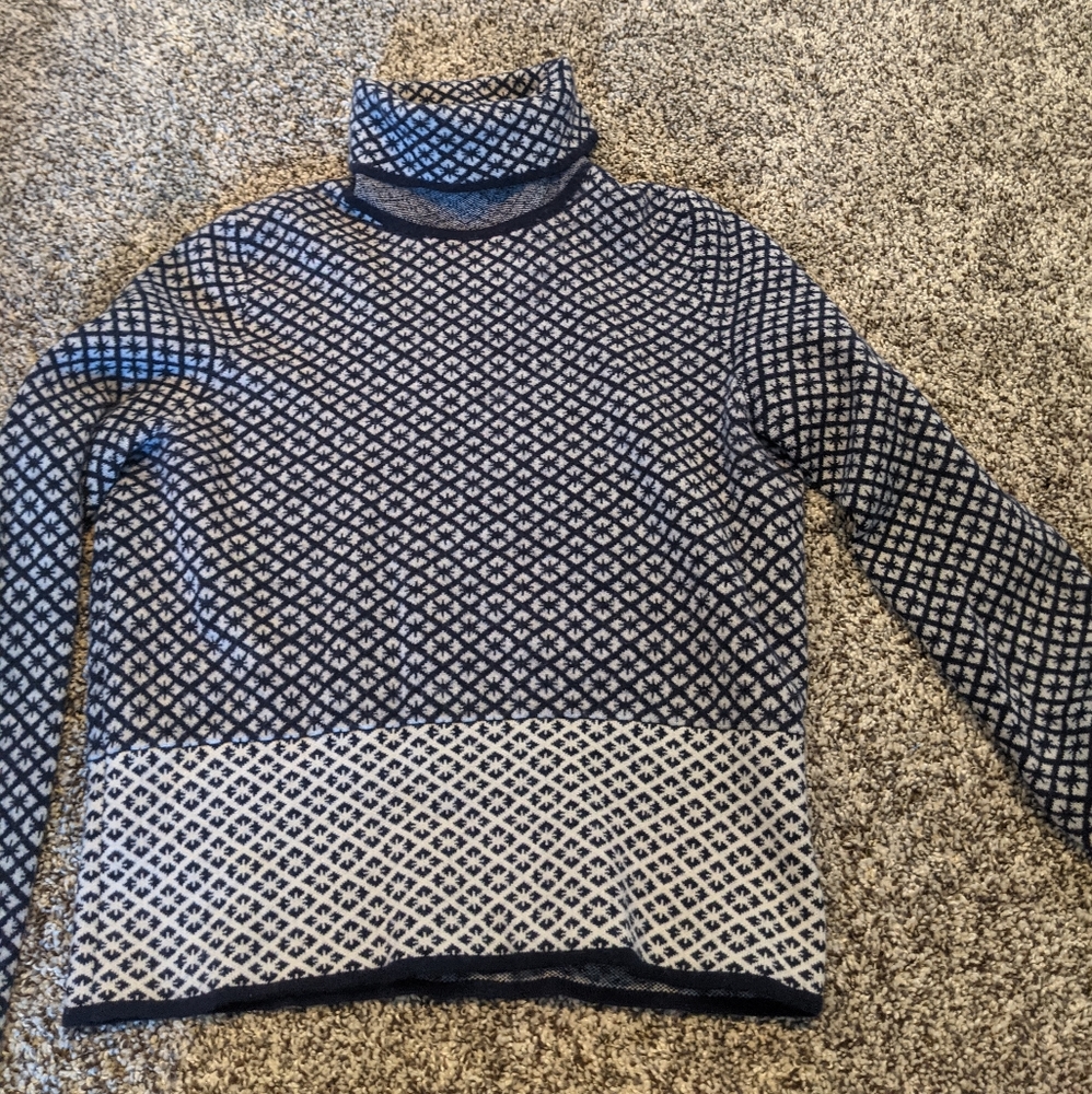 Patterned turtle neck - Picture 2 of 5